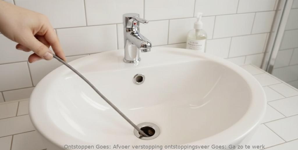 Afvoer verstopping ontstoppingsveer Goes: Ga zo te werk