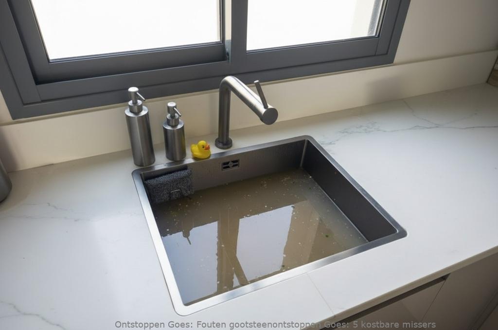 Fouten gootsteenontstoppen Goes: 5 kostbare missers