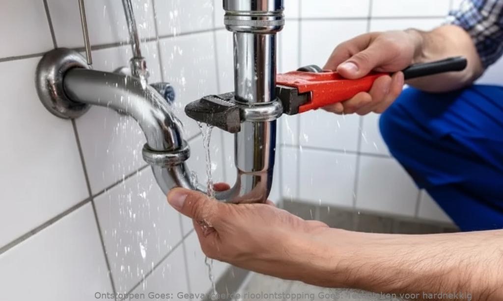 Geavanceerde rioolontstopping Goes: Technieken voor hardnekkig