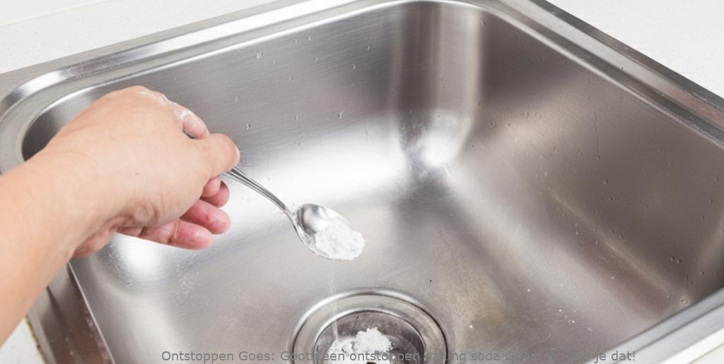 Gootsteen ontstoppen baking soda Goes: Zo doe je dat!