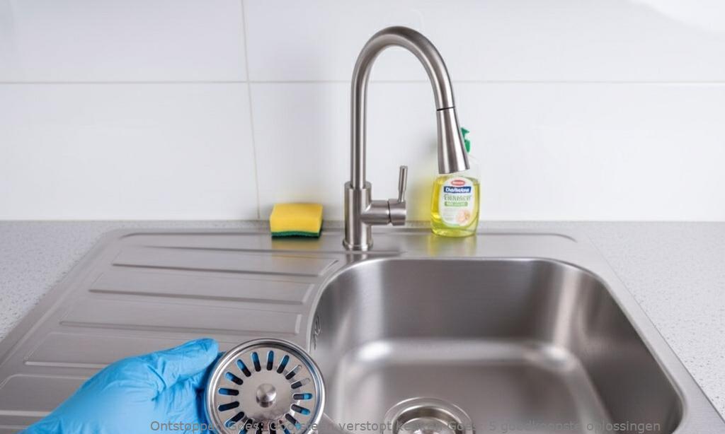 Gootsteen verstopt keuken Goes: 5 goedkoopste oplossingen