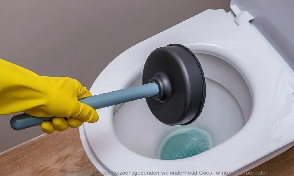 Seizoensgebonden wc onderhoud Goes: winter voorbereiden
