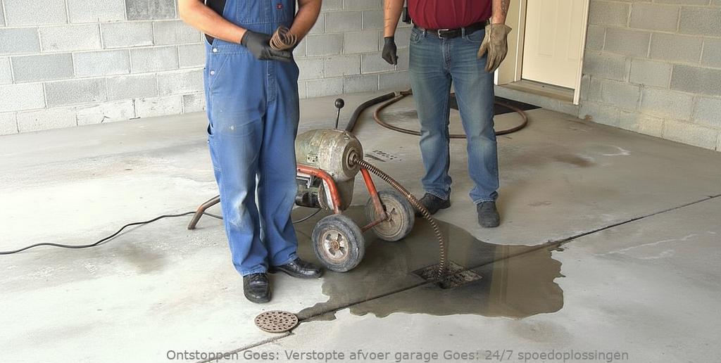 Verstopte afvoer garage Goes: 24/7 spoedoplossingen