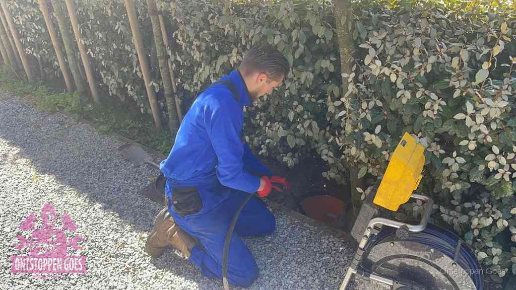 Werkwijze riool ontstoppen in Goes